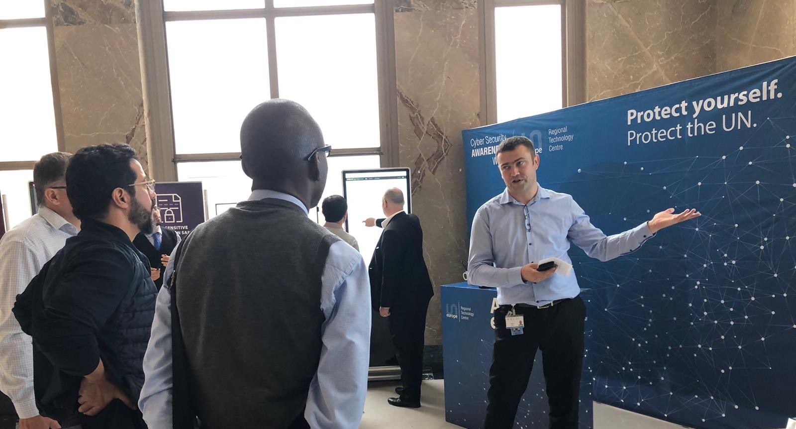 UNICC Presents at UNOG InfoSec Awareness Month Event